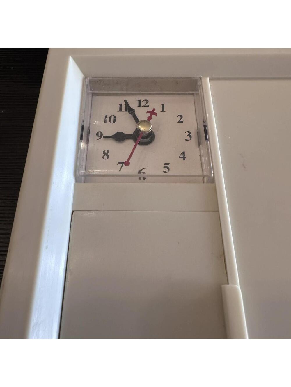 Vintage Lap Mate Portable Lap Desk Tray Clock Light Folding Storage Working EUC - Picture 2 of 11